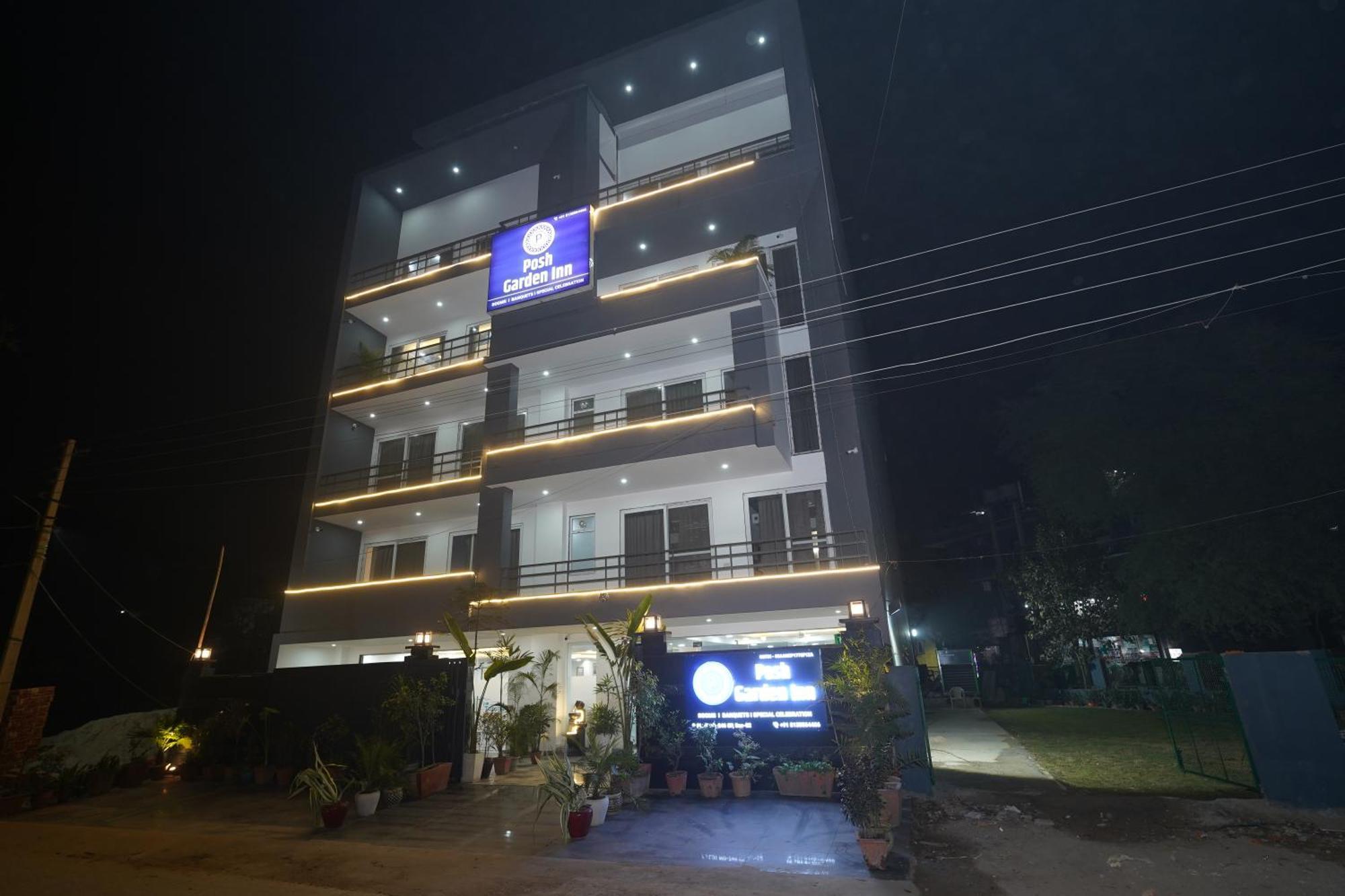 Posh Garden Inn Artemis Hospital Road Gurgaon Exterior foto