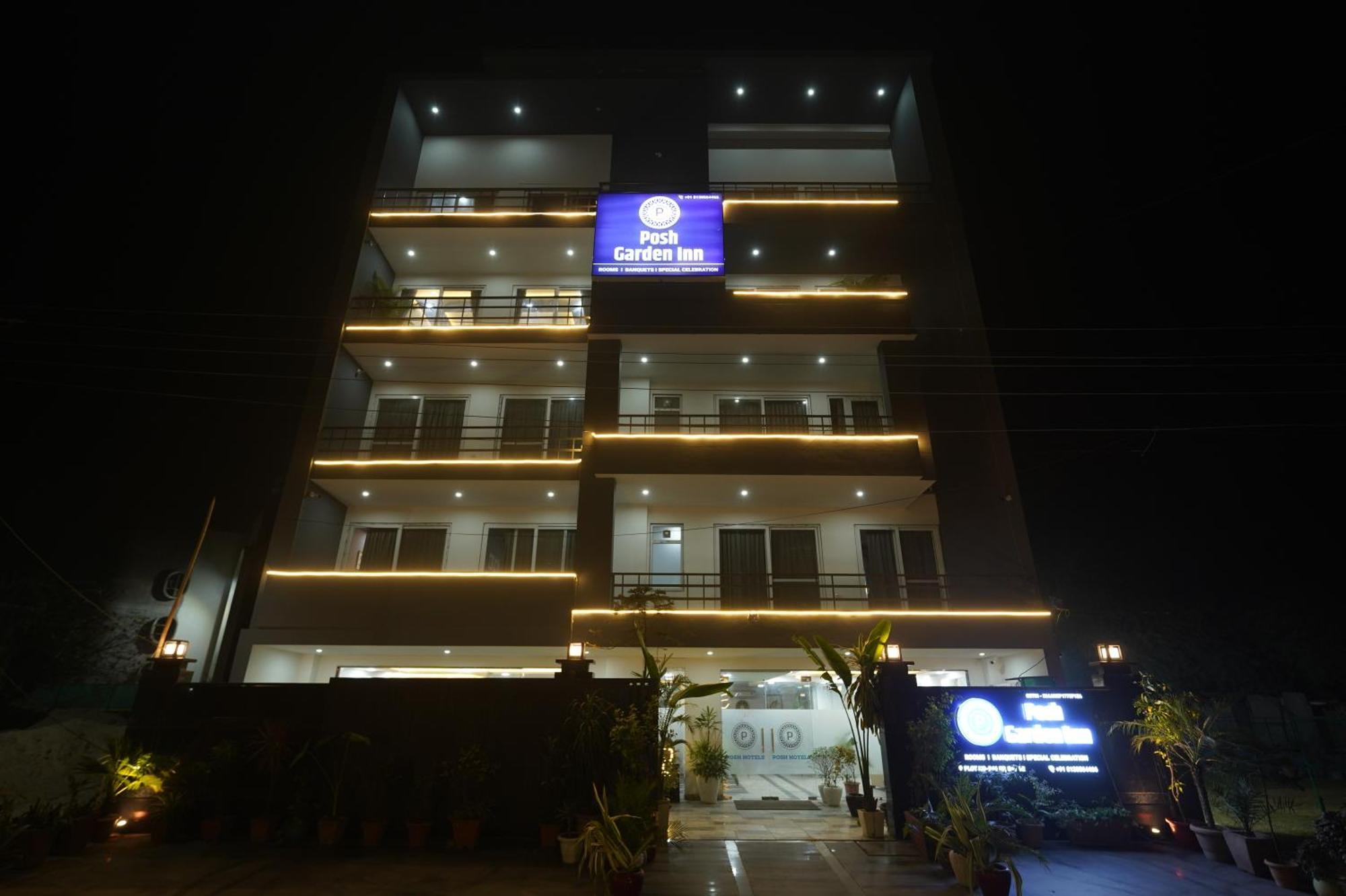Posh Garden Inn Artemis Hospital Road Gurgaon Exterior foto