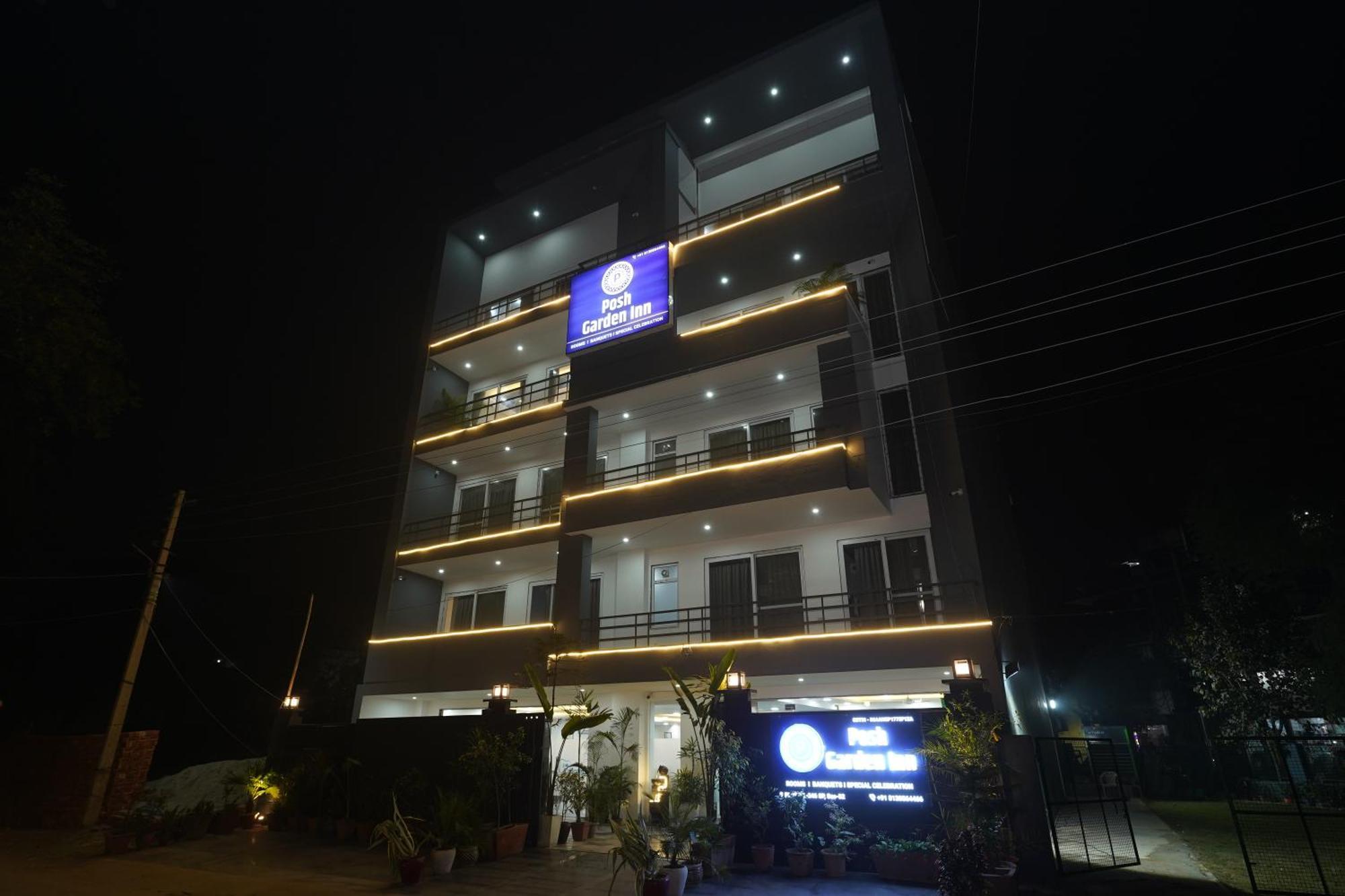 Posh Garden Inn Artemis Hospital Road Gurgaon Exterior foto