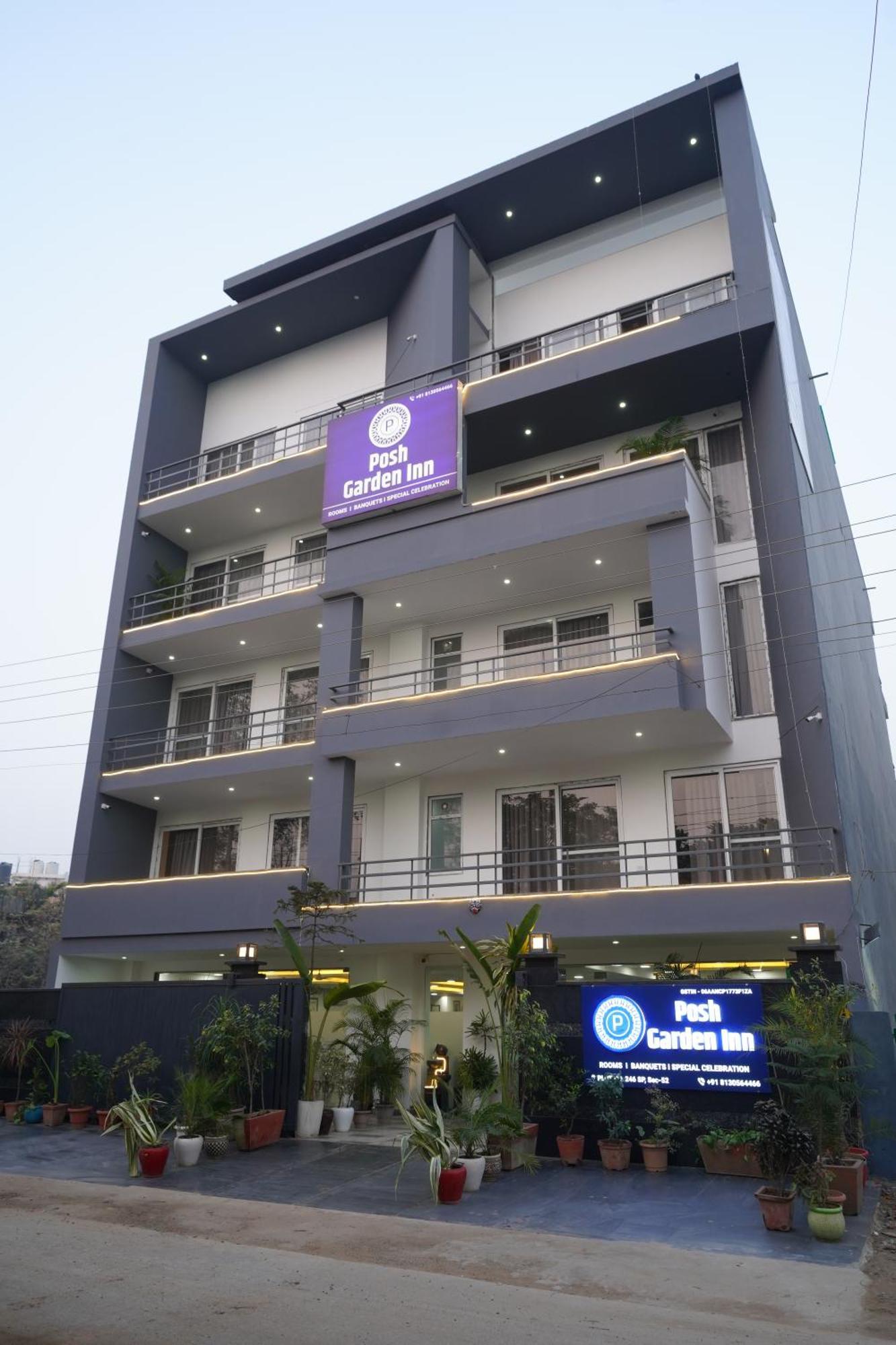 Posh Garden Inn Artemis Hospital Road Gurgaon Exterior foto