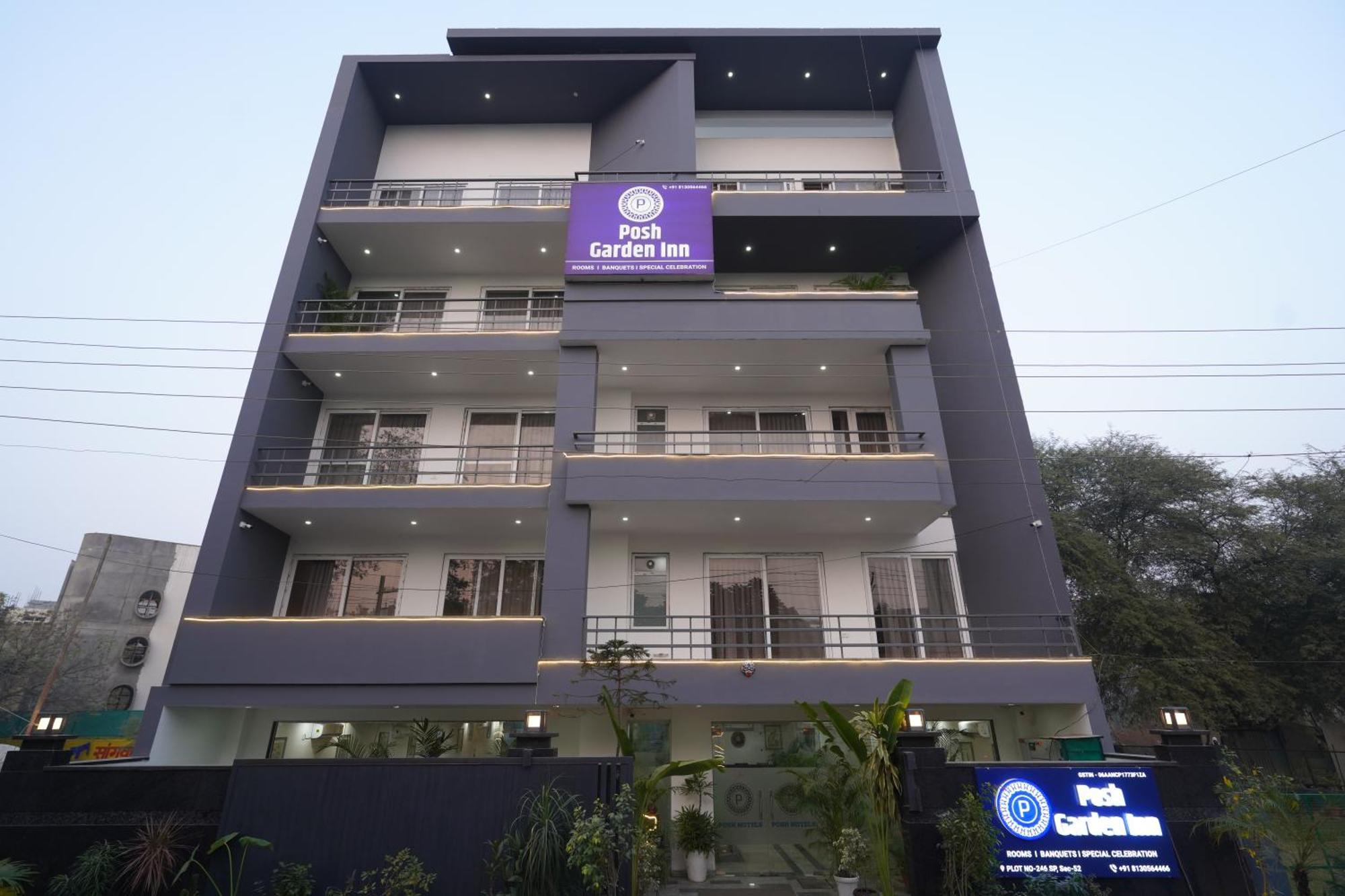 Posh Garden Inn Artemis Hospital Road Gurgaon Exterior foto